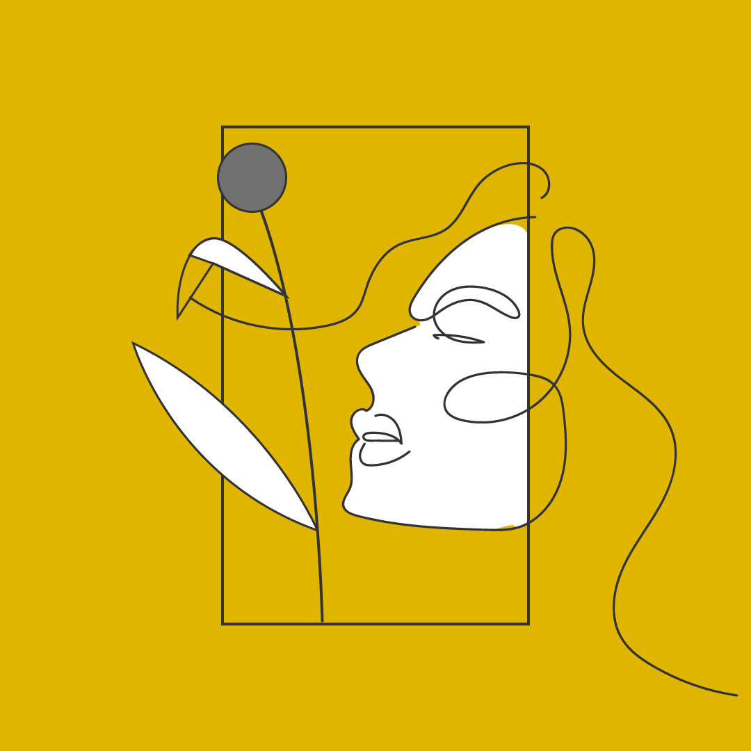 Graphic of PULSE TCM service addressing facial & skin conditions